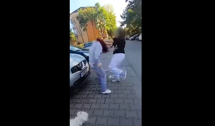 Tânăra plimba un câine în momentul în care a fost atacată Foto: Captură video ziarul Unirea