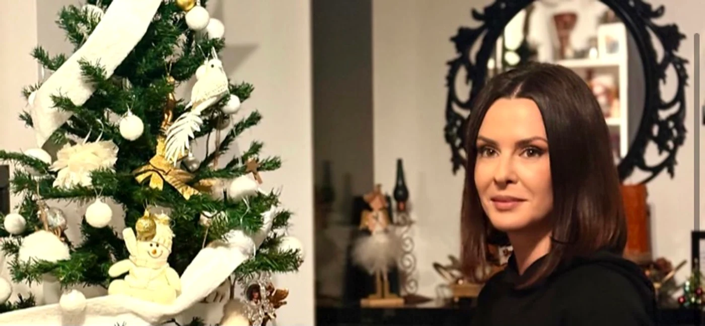 Livia și-a împodobit casa de Crăciun foto: arhiva personală