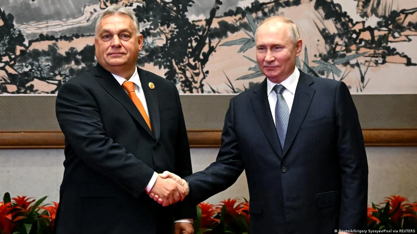 Premierul Orban şi preşedintele Putin s-au întâlnit la Beijing în octombrie 2023