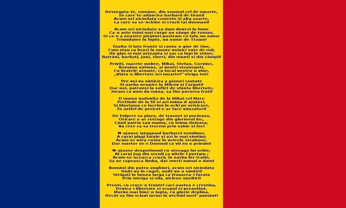 100 de ani de când ”Deșteaptă te, române!” a devenit imn oficial, nu în Romania de atunci, ci peste Prut jpeg
