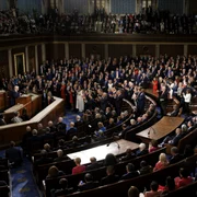 Donald Trump, discurs în Congres FOTO Profimedia 