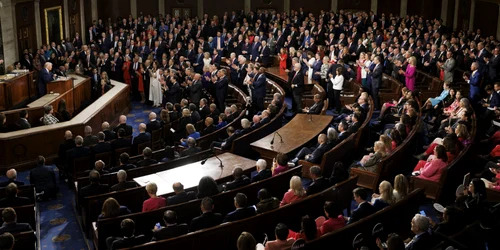 Donald Trump, discurs în Congres FOTO Profimedia 