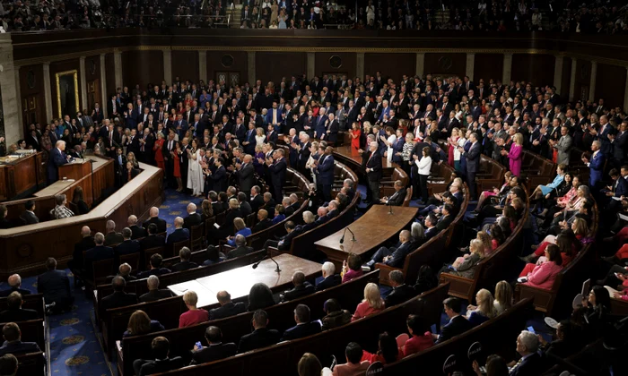Donald Trump, discurs în Congres FOTO Profimedia