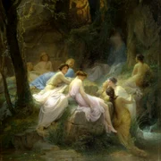 Charles François Jalabert   Nymphs Listening to the Songs of Orpheus   Walters 3737 jpg