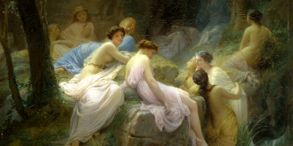 Charles François Jalabert   Nymphs Listening to the Songs of Orpheus   Walters 3737 jpg