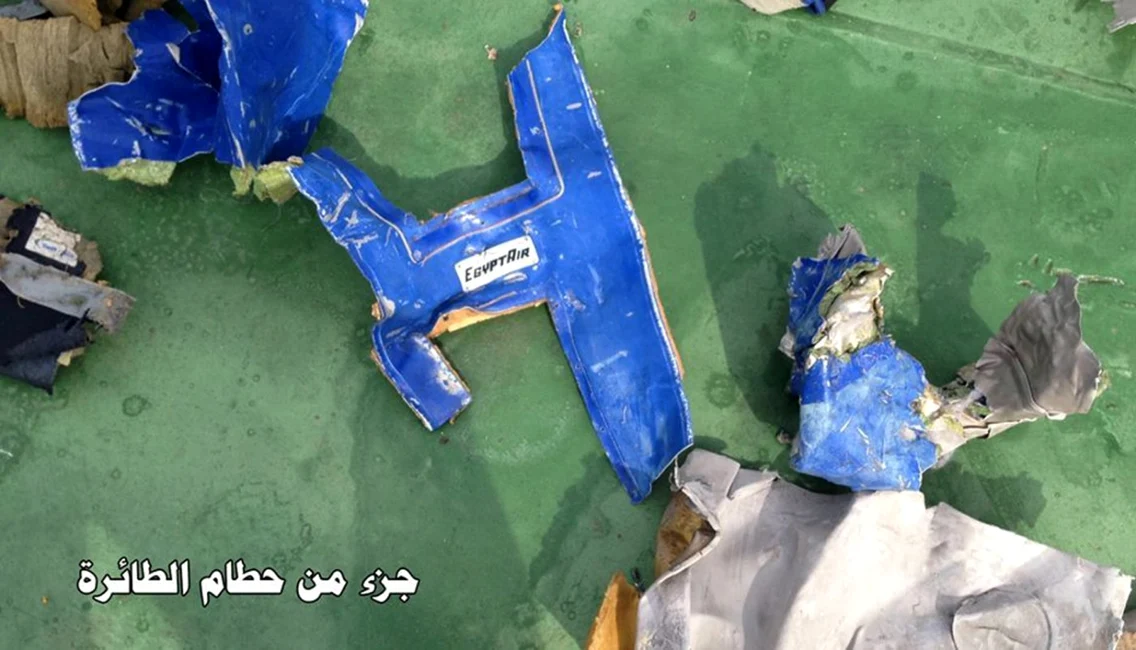 Ramasite avion EgyptAir FOTO AP 