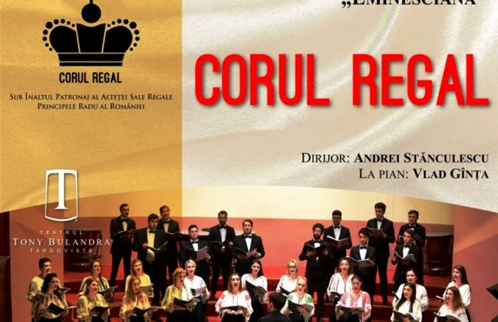 Concert Extraordinar al Corului Regal, sub bagheta dirijorului Andrei Stănculescu, la Teatrul Tony Bulandra