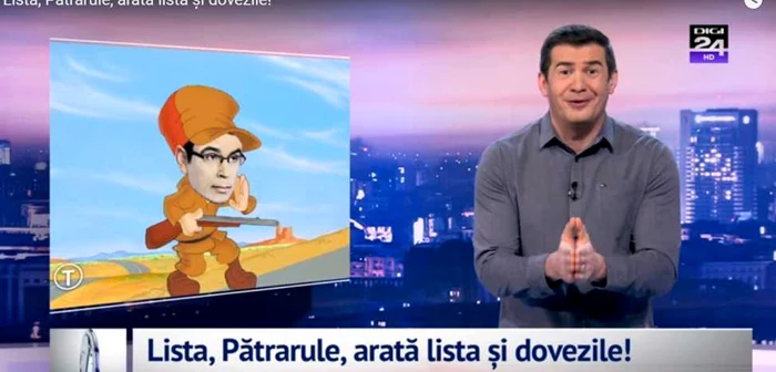 Dragoş Pătraru, realizatorul Starea Naţiei, şi Cosmin Prelipceanu, redactorul-şef Digi24, schimb de replici pe post FOTO Captură Adevărul