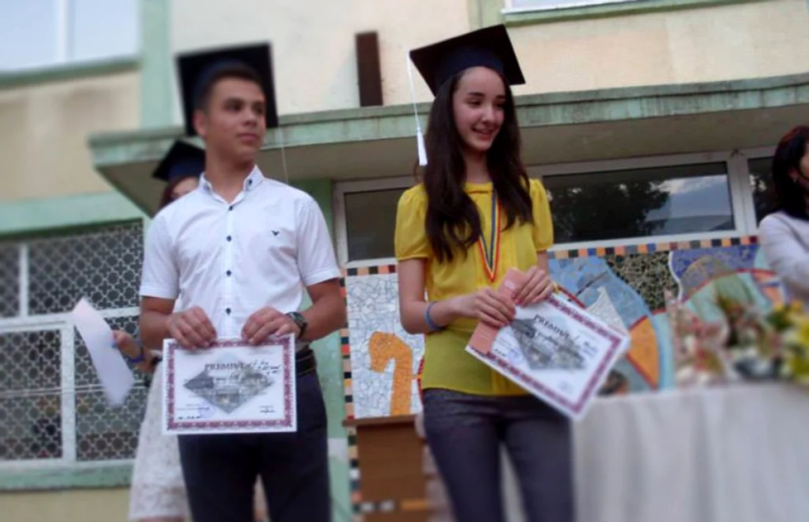 Anca Drăgulescu a absolvit şcoala nr. 15