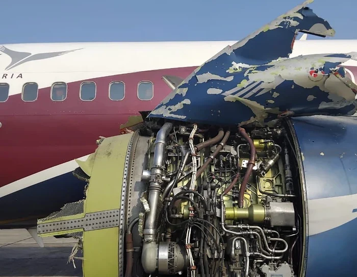 Avion dezmembrat FOTO: X/E50 exchange