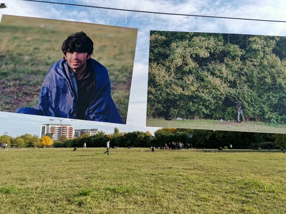 Afgan parc din Timişoara FOTO Ş.Both