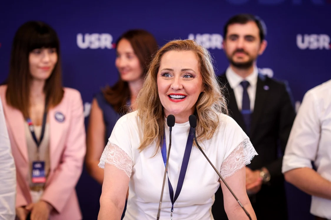 Elena Lasconi la Congresul USR FOTO Adevărul