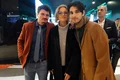 Emilian Oprea, Lia Bugnar și Anghel Damian la premiera filmului „Miami Bici”, pe 22 februarie 2020 jpeg