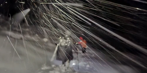 Un bărbat de 37 de ani din Bucureşti a fost salvat de echipa Salvamont Sibiu FOTO Salvamont Sibiu