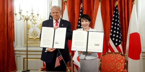 Donald Trump  acord comercial Japonia FOTO EPA EFE jpg