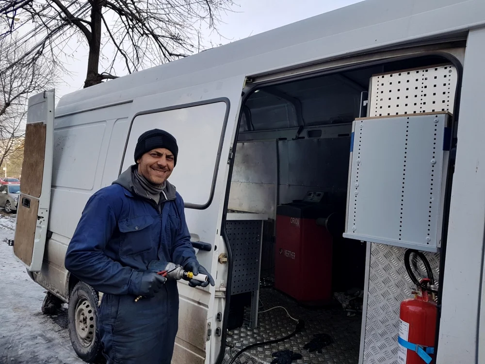 Vulcanizare Mobilă Constanţa FOTO Călin Gavrilaş