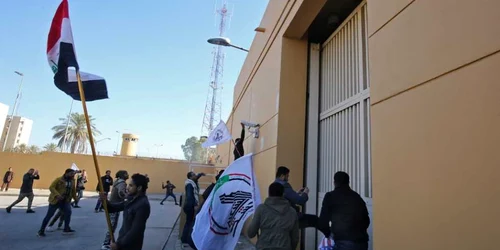 Ambasada SUA din Irak atacată / FOTO AFP / 31 dec 2019