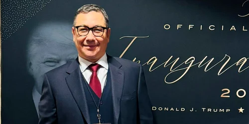 Victor Ponta prezent la ceremonia de inaugurare a lui Donald Trump Foto Facebook jpg