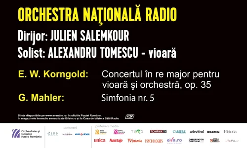 Alexandru Tomescu deschide noua stagiune de la Sala Radio jpeg