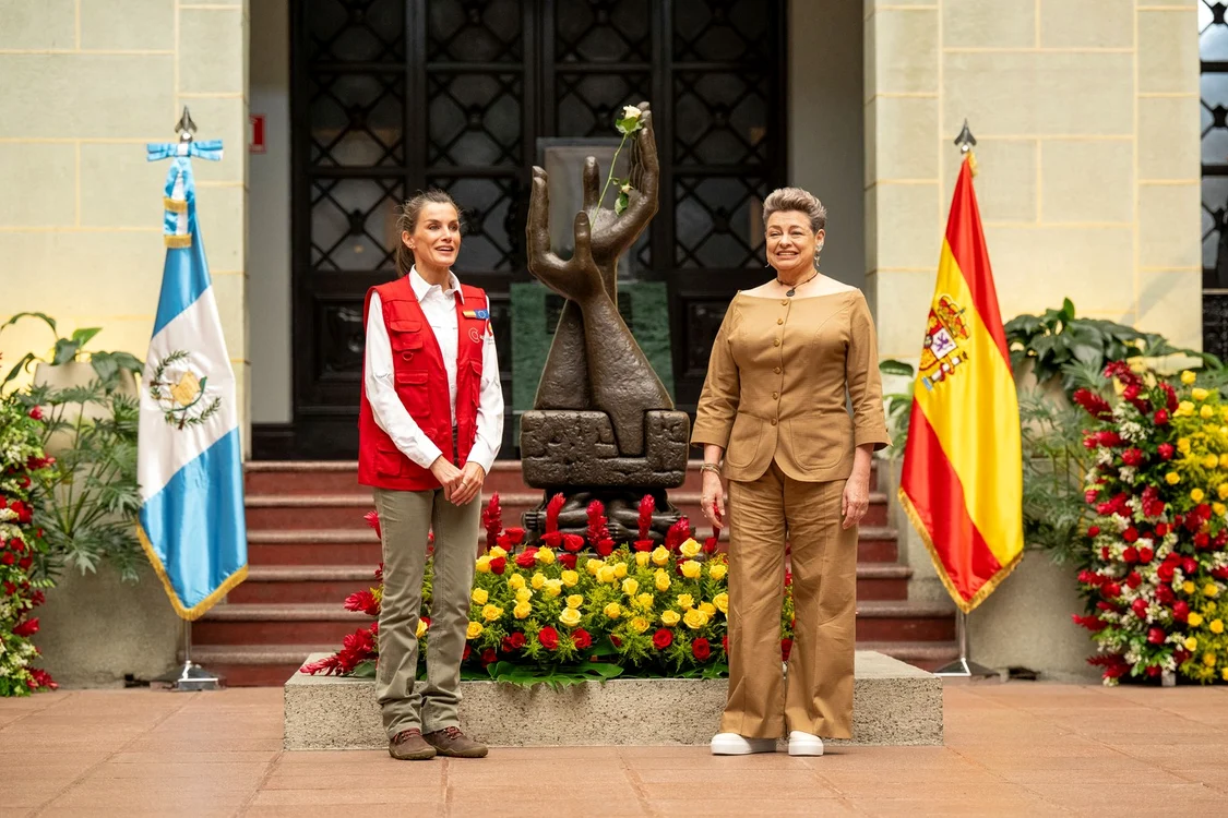 Regina Letizia a Spaniei în Guatemala Foto Profimedia (1) jpg