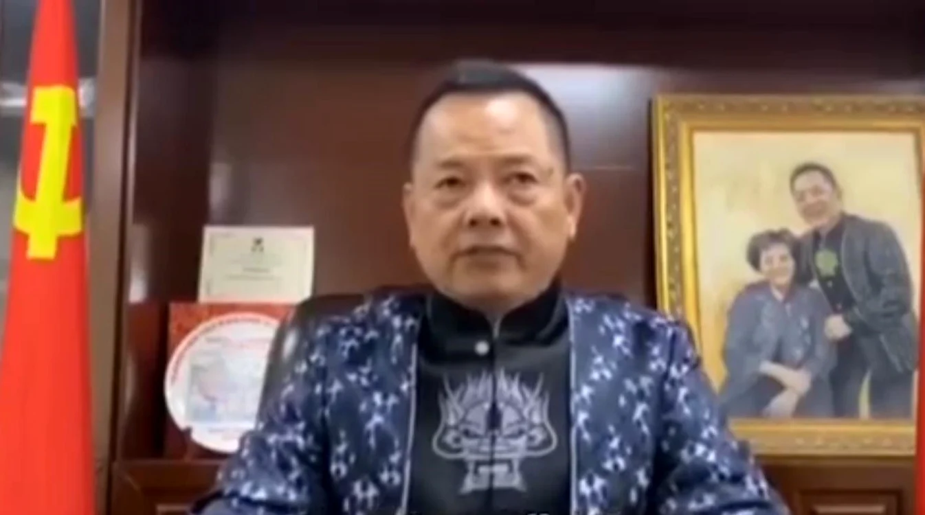 Wan Kuok-koi, susţinând că afacerile sale sunt legale. Foto: captură video