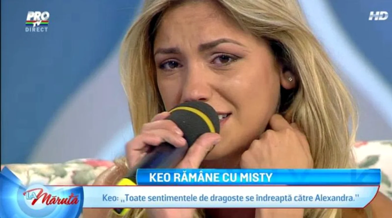Misty s-a liniştit după ce Keo i-a spus că o iubeşte