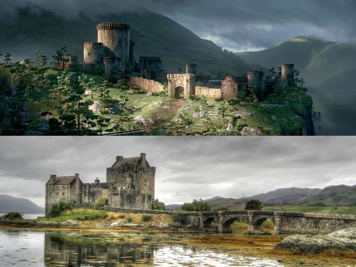 „Neînfricată” – Castelul Eilean Donan,  Scoţia