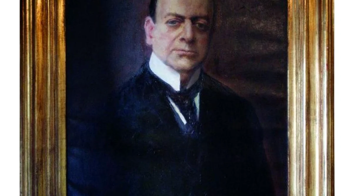 Portretul lui C I Nottara, realizat de Corneliu Baba jpeg