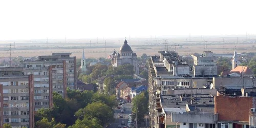 Panorama de pe clădirea "Fructus"