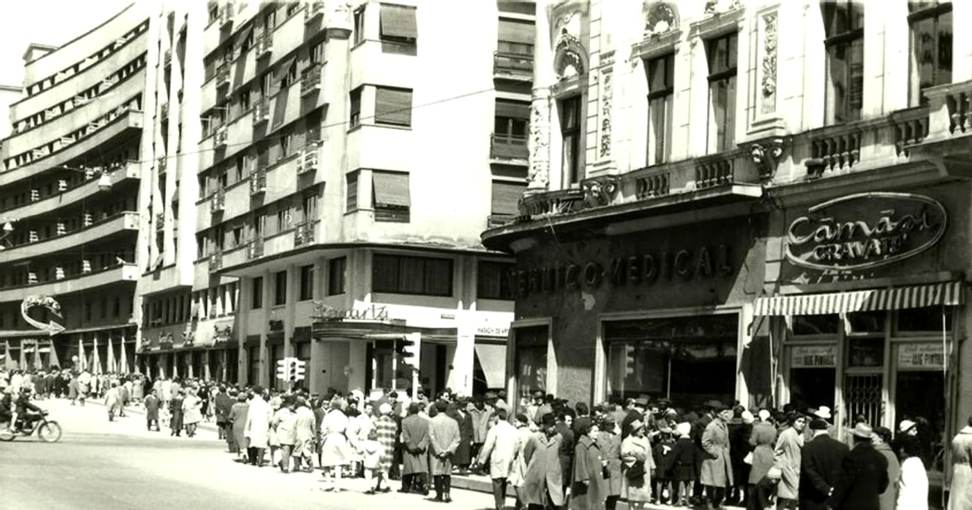 Imagine cu Bucureștiul anilor 60 / foto: arhiva