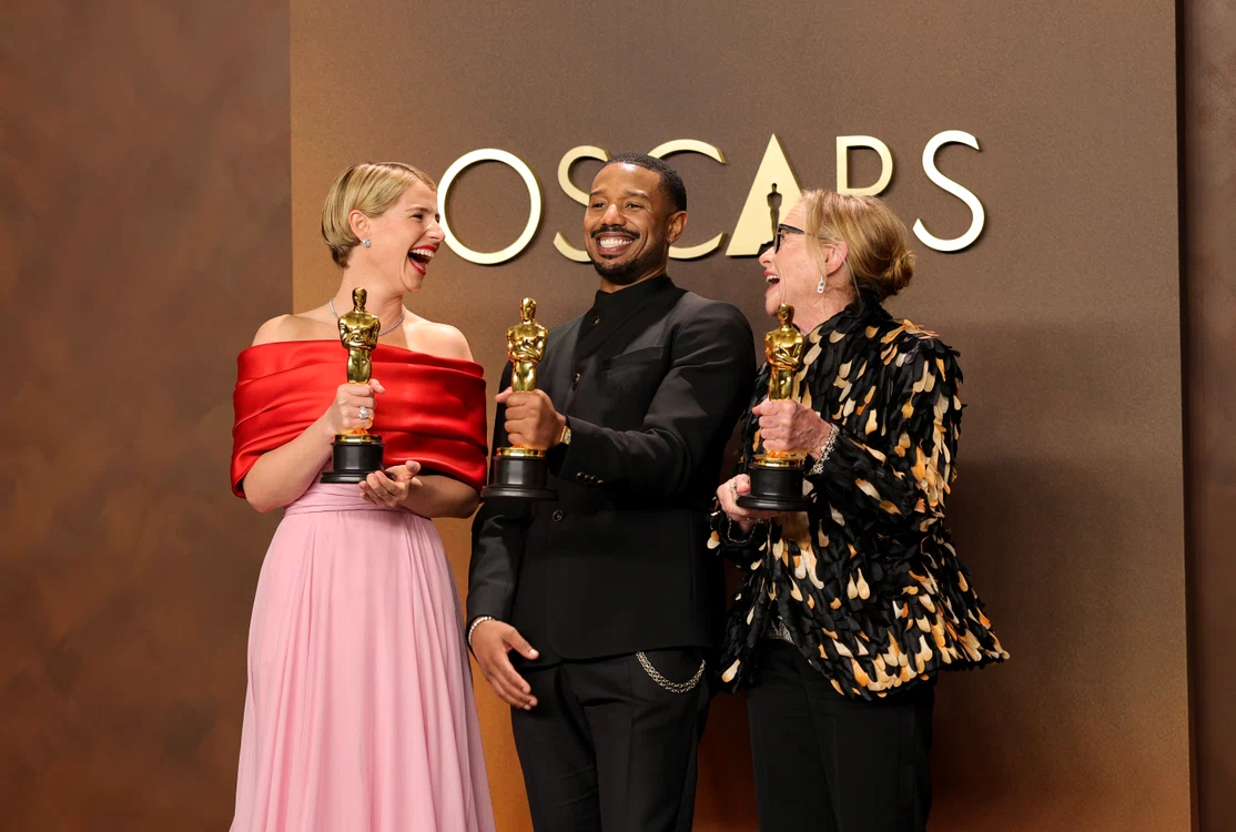Jessie Buckley, Michael B  Jordan, GettyImages 2266736740 jpg