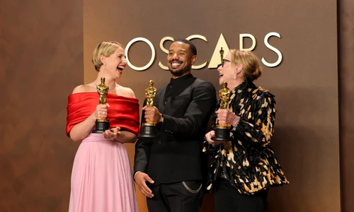 Jessie Buckley, Michael B  Jordan, GettyImages 2266736740 jpg