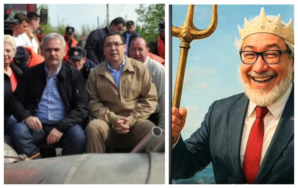 Ponta s-a ales cu o manea după ce a pus în pericol satele românești: „Ziua-n care tu m-ai inundat / Mi-a dat toată viața peste cap”