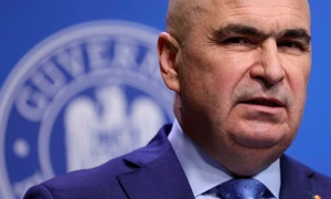 Ilie Bolojan susține o conferință de presă despre al doilea pachet de măsuri fiscale și reforme. FOTO Inquam Photos / Octav Ganea