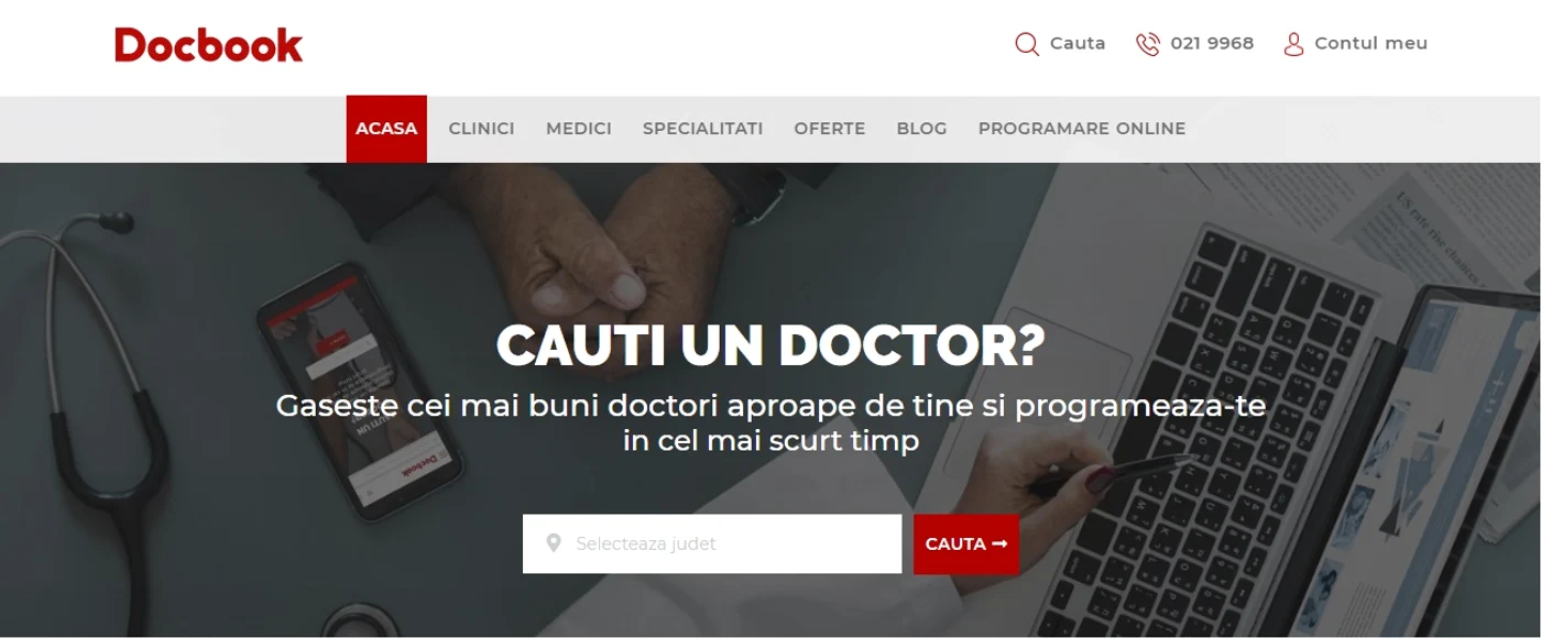 Aplicaţia Docbook te ajută să te programezi la medic foarte repede