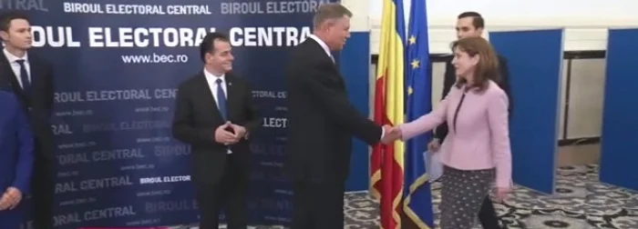Klaus Iohannis și-a depus candidatura la alegerile prezidențiale 2019