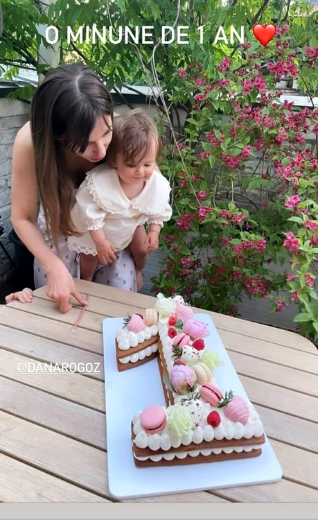 
    Lia, fetița Danei Rogoz a împlinit un anFoto: Arhivă personală  