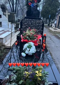 Mormântul Ionelei Prodan de la cimitirul Bellu foto: Instagram 