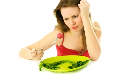 young woman keeping a diet jpeg