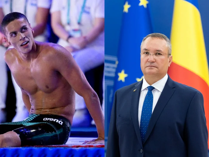 David Popovici a fost recompensat de Nicolae Ciucă cu suma de 1 milion de lei