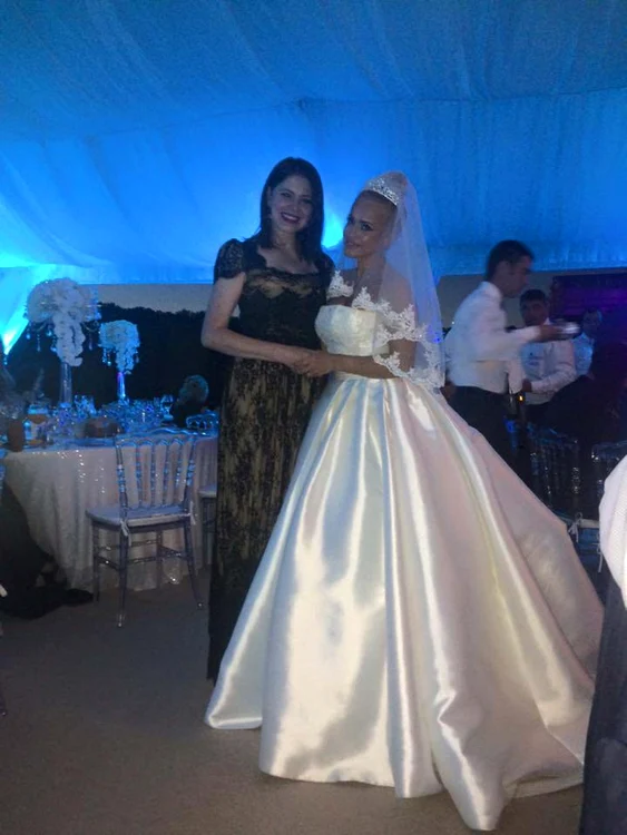 Rita Mureşan a fost şi ea invitată la nunta Andei Adam FOTO: Arhiva personală