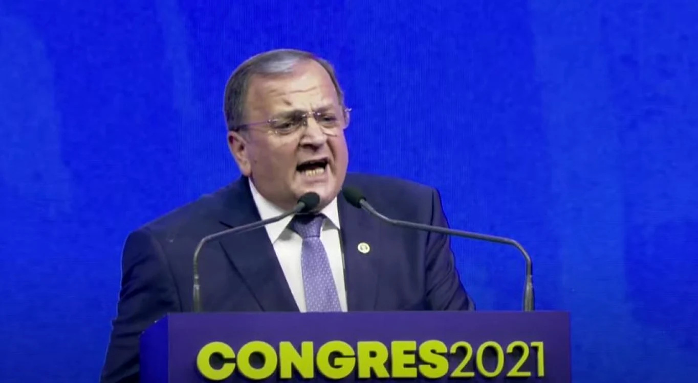 Gheorghe Flutur la congresul PNL FOTO Captură