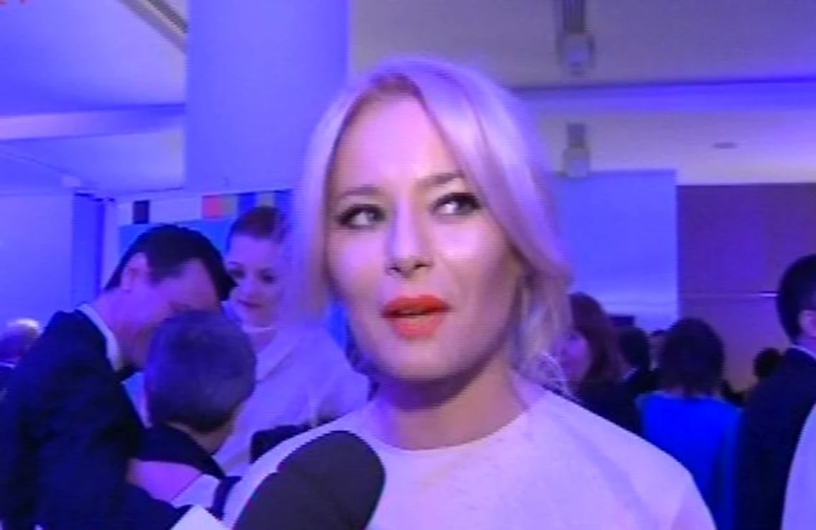 Laura Cosoi, la premiile „Gopo” (Foto: captură video Acasă TV)
