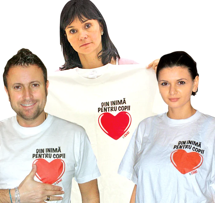 
    Cătălin Botezatu, Ruxandra Dragomir şi Ramona Gabor «Din inimă pentru copii»  