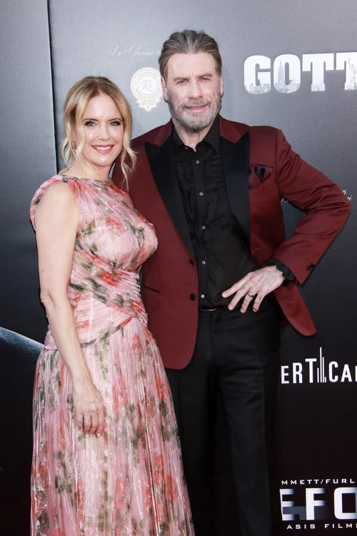 John Travolta and Kelly Preston at the 'Gotti' New York Premiere jpeg