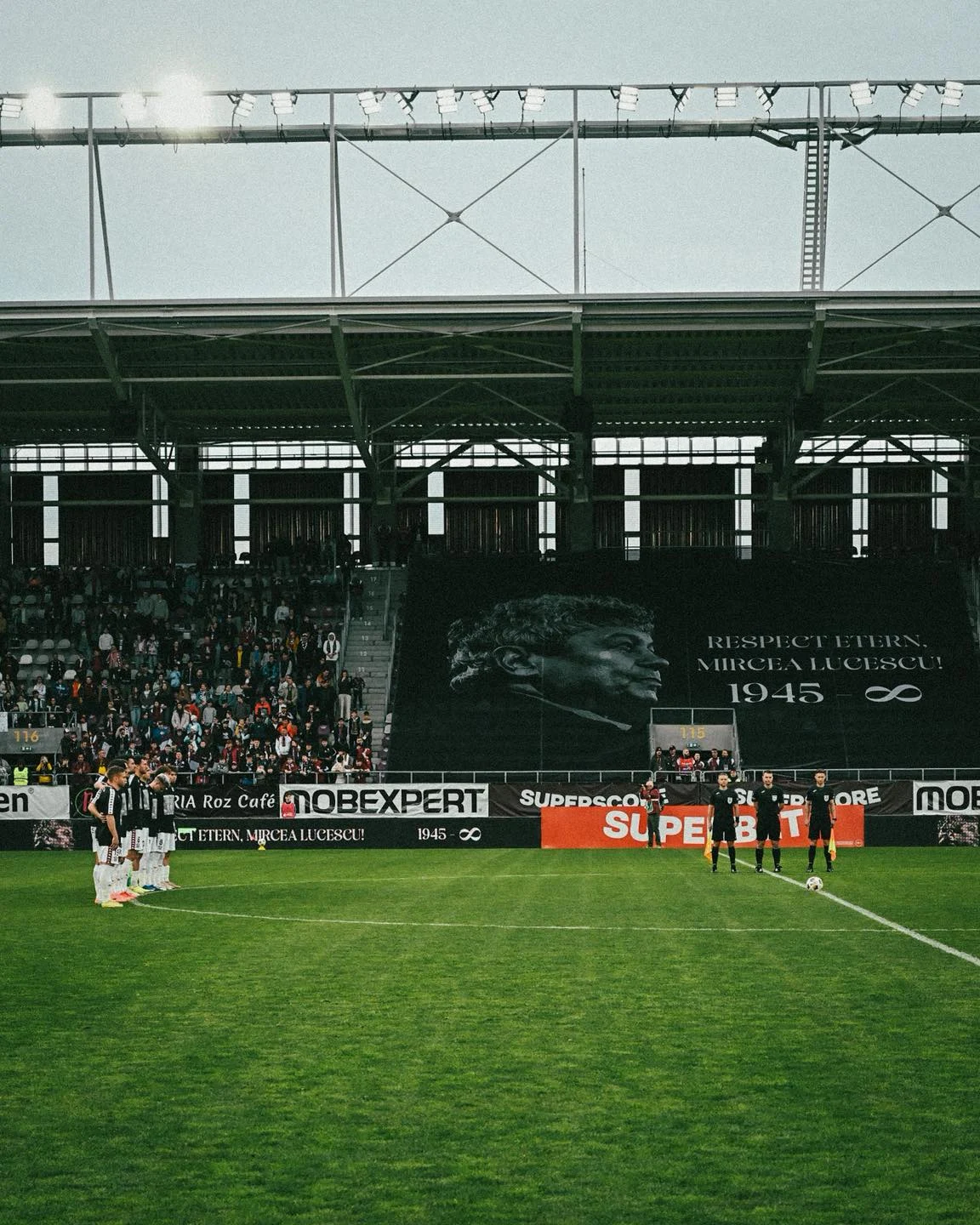 Mircea Lucescu, momente speciale în Giulești. Strănepoții antrenorului au dat lovitura de start la Rapid - FC Argeș