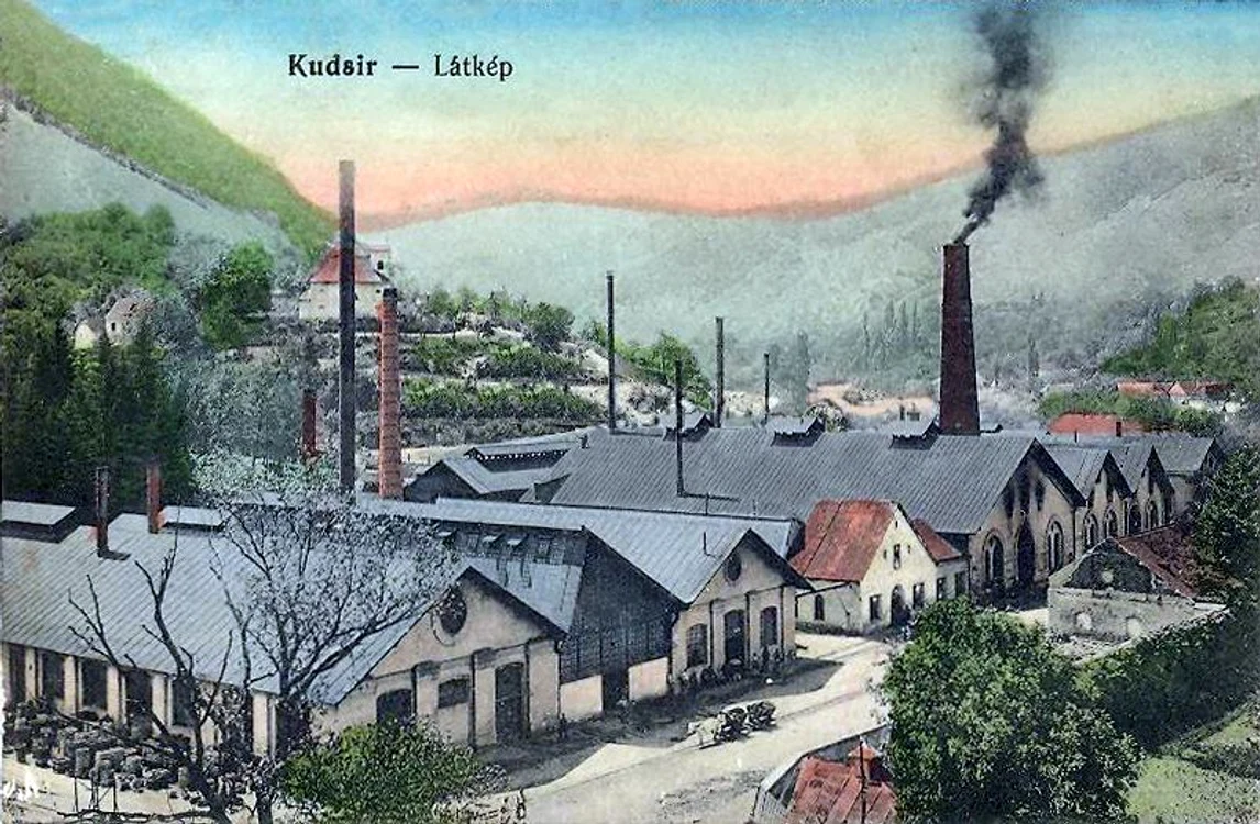 Uzina metelurgică din Cugir în secolul al XIX-lea. Ilustrată