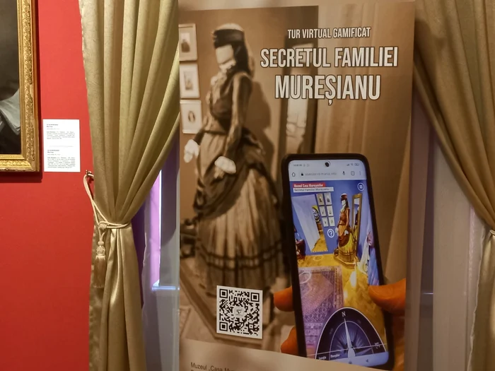 Jocul prin care poate fi vizitat Muzeul Casa Mureșenilor FOTO Ioan Buciumar