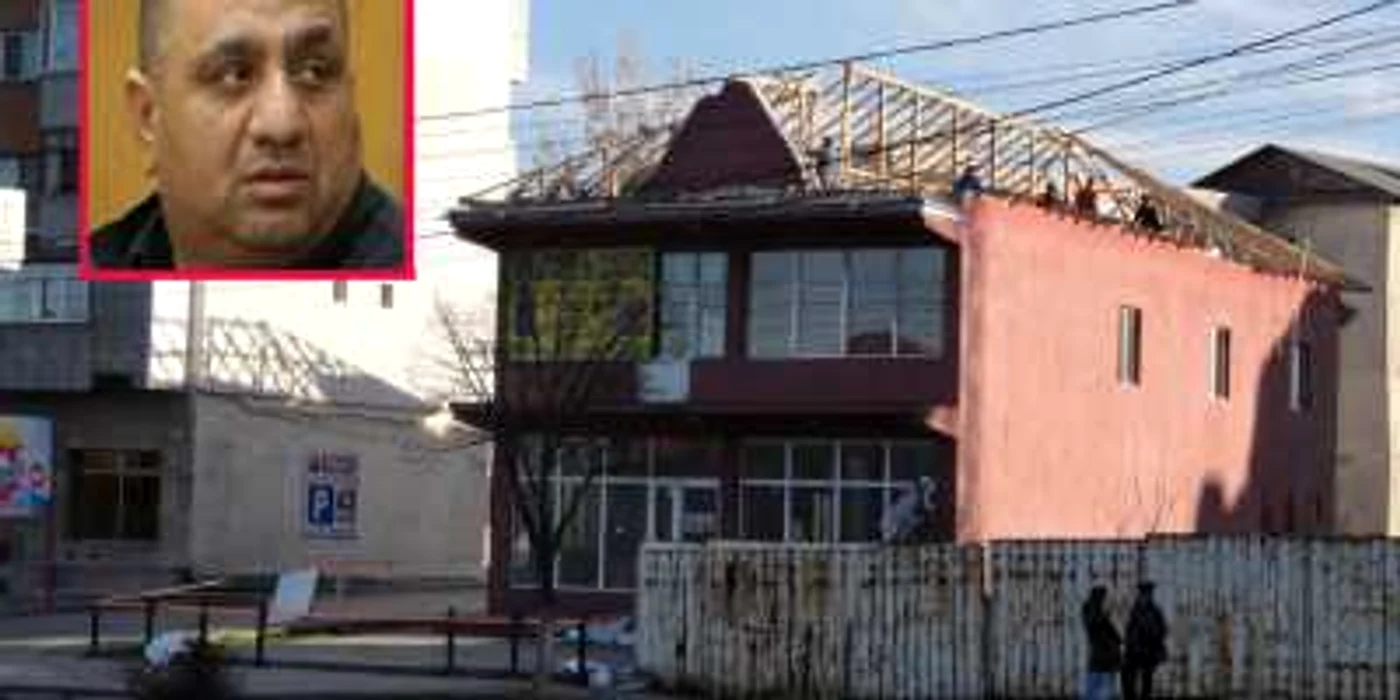 Deşi se află după gratii, Bercea Mondialu' şi-a mobilizat rudele la demolarea clădirii din centrul Slatinei...