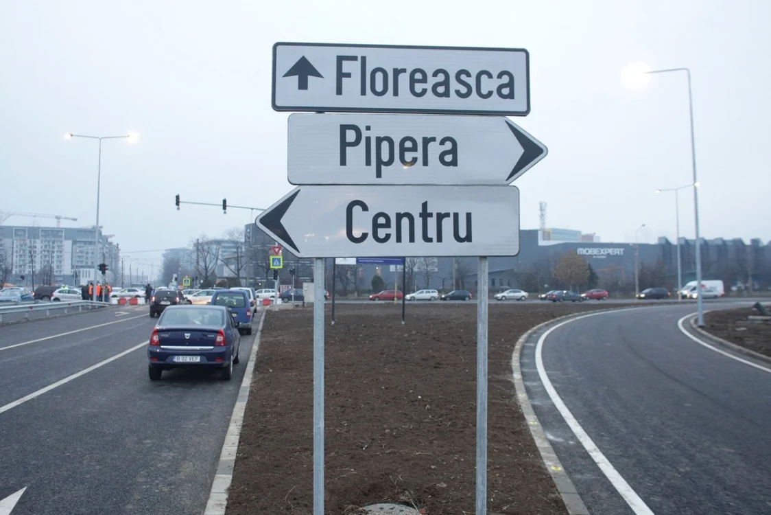 Traficul în zonă a fost bulversat de deschiderea A3 FOTO Inquam Photos / Octav Ganea